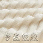 BEDELITE Fluffy Faux Fur Body Pillow Cover - Image 4