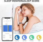 Fitness Tracker with 24/7Heart Rate, Blood Pressure, Sleep Tracking, Activity - Image 4