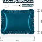 Homiest Ruffle Satin Pillowcase - Image 3