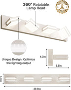 VOLISUN Modern Bathroom Vanity Light Fixtures, 5CCT Dimmable Bathroom Light - Image 6