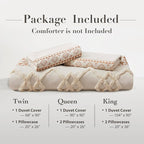 Oli Anderson Boho Duvet Cover Set Queen Size, Durable and Super Soft Duvet - Image 5