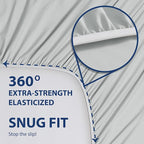 Cathay Home California King Fitted Sheet - Image 4