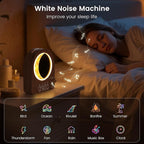 Sunrise Alarm Clock, Dual Alarms, 30/60/90min Timer, Easy Snooze - Image 4