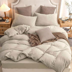 PURE ERA Jersey Knit Duvet Cover Set 100% T-Shirt Cotton Super Soft Comfy 3pc - Image 2