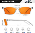 ANYLUV Blue Light Glasses Men Woman, Eye Strain Relief Eye Protection - Image 4