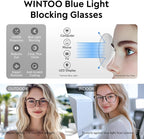 Blue Light Glasses for Woman Men | 99% Blue Light Blocking Glasses for Computer - Image 4
