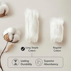 Madison Park 800GSM Bathroom Towel Set of 8 100% Cotton Bath Towel Set - Image 9