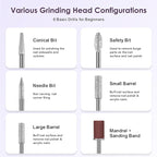 COSLUS C20 Cordless Nail Drill Electric File: Professional - Image 9