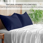 Kamas Oversized Bamboo Pillowcase Set of 2 | 100% Naturally Grown | Ultra Soft - Image 2
