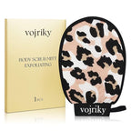 (Leopard Print 1PCS Durable Body Scrub, Dead Skin Remover & Body Scrubber by Unknown