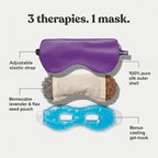 ASUTRA Silk Eye Pillow for Sleep, Weighted Eye Mask, Meditation & Light - Image 3
