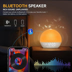 Geuuap Sunrise Alarm Clock White Noise Sound Machine - Image 5