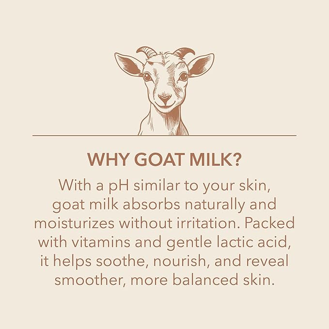 Dionis Bath & Shower Goat Milk Crème Vanilla Bean 14.5oz - Image 7