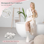 my novel things Birthday Gifts for Women, Bathrobe Set, Spa Robe and Slippers - Image 5