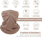 Geyoga 6 Pieces Summer UV Protection Cooling Neck Gaiter Face Clothing Neck - Image 3