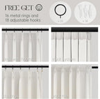 Topfinel Pinch Pleat Full Blackout Curtains & Drapes 84 Inch Length 2 Panels Set - Image 3