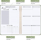 Undated Weekly Planner, A5 Weekly To Do List Notebook - Image 2