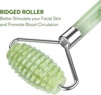 kimkoo Jade Roller and Gua Sha for Face-3 in 1 Kit - Image 5