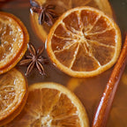 Village Candle Orange Cinnamon Large Glass Apothecary Jar Scented Candle - Image 4