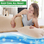 Gogreen Bamboo Rayon Waterproof Pillow Protector, Breathable Pillow Cover - Image 4