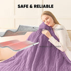 greenoak Heated Blanket Electric Queen Size 84"X90" Dual Control, Heating - Image 6