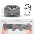 3 Pieces Towel Headbands for Women Makeup Headband for Washing Face Makeup Spa - Image 2