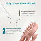 HEETA Scalp Massager 2 Pack for Hair Growth, Soft Silicone Bristles to Remove - Image 6