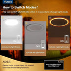Amico 6 Pack 4 Inch 5CCT LED Recessed Ceiling Light - Image 3