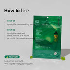 VT COSMETICS Pro Cica Reedle Shot 100 2-Step Hydrogel Mask, Intensive Calming - Image 6