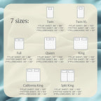 LuxClub 3 PC Sheet Bed Sheets Deep Pockets 18" Eco Friendly Wrinkle - Image 4