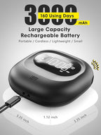 ROCAM Rechargeable Vibrating Alarm Clock Bed Shaker, 3000mAh Portable Travel - Image 2