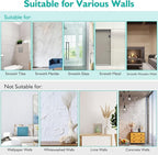 YASONIC Corner Adhesive Shower Caddy, - Image 8