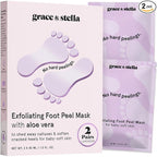 grace & stella Award-Winning Foot Peel Mask by GraceStella