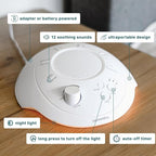 Homedics Sleep Better Portable Sound Machine, Night Light, 12 Soothing Sounds - Image 4