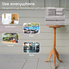 Ariv Towels Pack of 8, Premium Cotton Towel Set, Super Soft, Quick Dry - Image 4