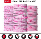 Venswell Neck Gaiter Face Mask Men Women, Seamless Bandana Rave Face Cover - Image 5