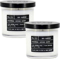 Lulu Candles | Cedarwood Infused Mango | Luxury Scented Soy Jar Candle | Hand by LULUCANDLES