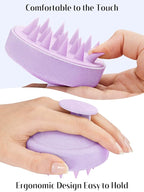 HEETA Scalp Massager Hair Growth, Soft Silicone Scalp Scrubber Shampoo Brush - Image 5