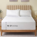 LuxClub 4 PC California King Size Sheet Set Bed Sheets Deep Pockets 18" Wrinkle by LuxClub