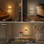 JandCase LED Night Light, Night Lights Plug into Wall - Image 6