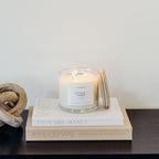 Calyan Wax Co. Vetiver & Tonka 3 Wick Scented Candle - Image 8