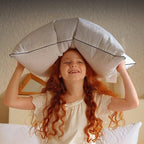 BHZ King Size Pillows Set of 4 Feather Down Hotel My King Pillows Bed Goose - Image 4