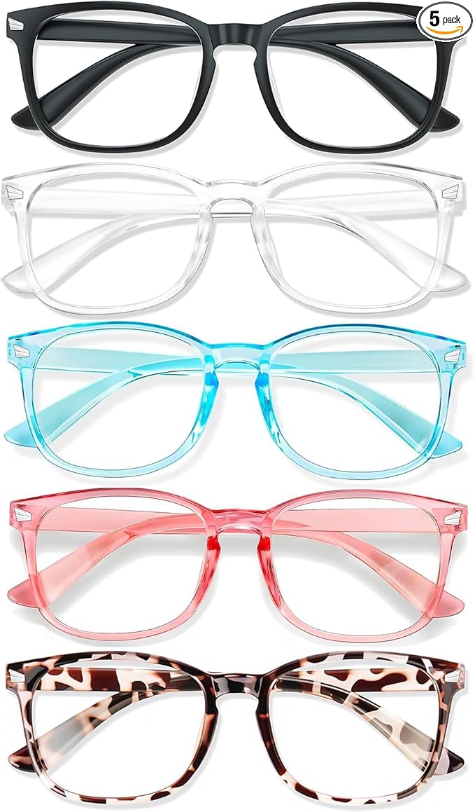 Blue Light Glasses for Woman Men | 99% Blue Light Blocking Glasses for Computer by Wintoo