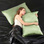 INFIIXSO Silk Pillow Cases 2 Pack Standard Size, Ultra Smooth & Soft Mulberry - Image 7