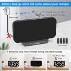 Peakeep Small Digital Alarm Clock - Image 5