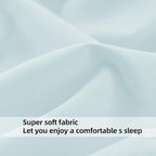 HBHLFZ Twin Fitted Sheet Only, Soft Breathable Bottom Sheet - Image 4
