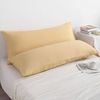 NTBAY 2 Pack Body Pillowcase, 20x54 inches, Light Taupe, Fade Resistant - Image 2