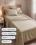 Twin 4 Piece Sheet Set - Image 5