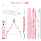 Makartt Nail File and Buffer Set, Manicure Care Kit - Image 6