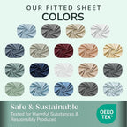 Feather & Stitch Fitted Bottom Sheet Only Queen Size 500 TC-1 Piece 100% Cotton - Image 7